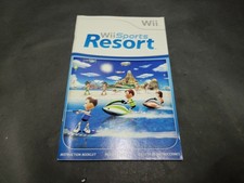 Wii Sports Resort Nintendo Wii Instruction Manual Booklet ONLY