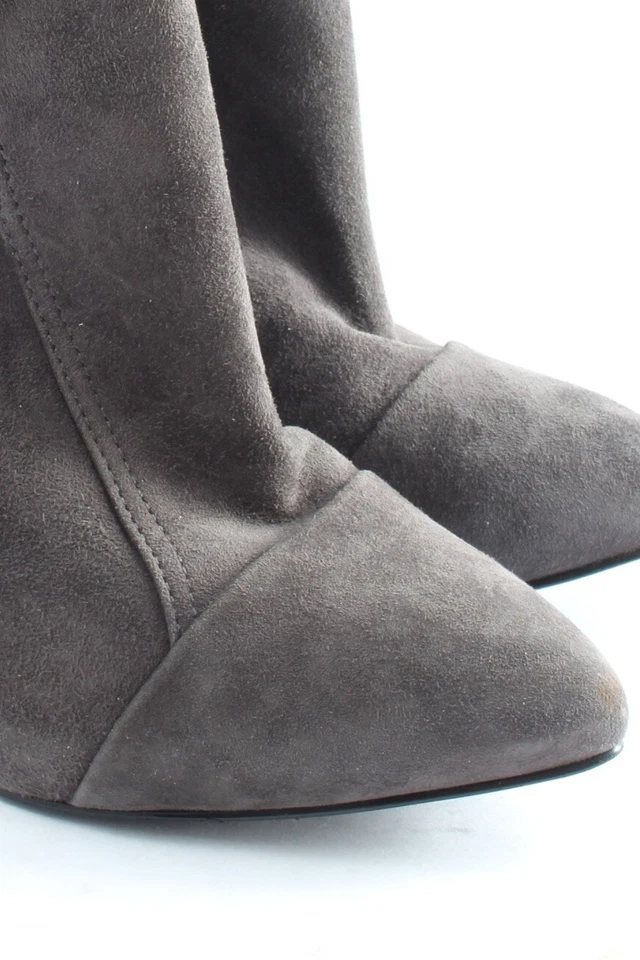 GUESS Botas con cremallera Mujeres Botines Talla EU 35 gris claro look casual - Imagen 3 de 4