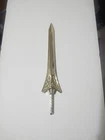 Vintage Power Rangers Black And Gopd Megazord Gold Chrome Sword Original