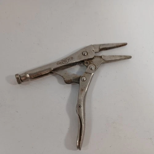 Vtg Peterson Vise Grip 9LN Long Nose Locking Pliers USA