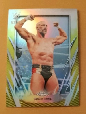 2026 Topps Chrome WWE - Tommaso Ciampa - YELLOW REFRACTOR /275