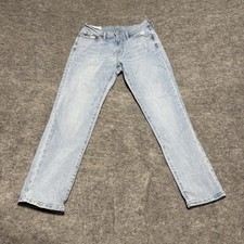 Abercrombie Fitch Mens Jeans Size 30X30 Light Blue Athletic Skinny Stretch Pants