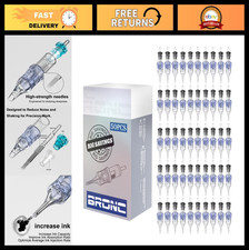 50PCS Disposable Tattoo Needles 1203RL - 3RL 12 0.35mm Round Liner for Rotary M