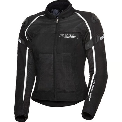 FLM Sports Damen Textil Jacke 1.2   Leicht   Luftig   Polyester   Schwarz
