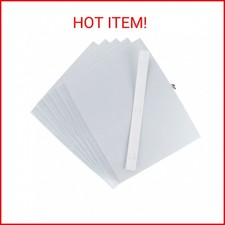 Pioneer Universal Top-Loading Page Protectors 5/Pkg, 12"X15" W/White Inserts