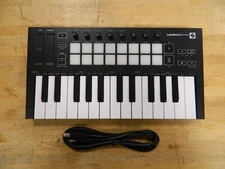 Novation Launchkey Mini Mk3 25 Mini-key Midi Keyboard Controller w/ USB Cable