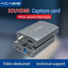 ACASIS USB-B Video Capture Card 1080p60 SDI HDMI Audio Out Line In for PC