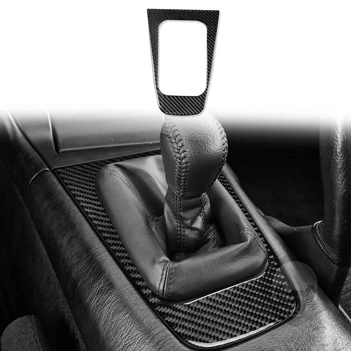 For Toyota MR2 1991-1995 Real Carbon Fiber Central Console Gear Shift Panel Trim