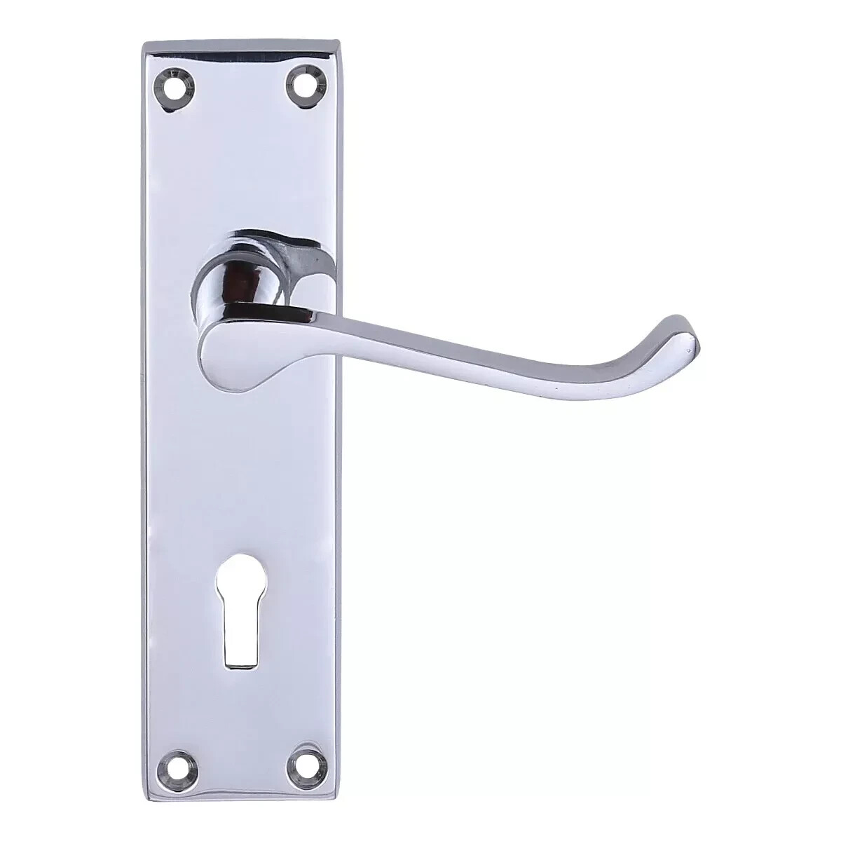 10 X George Boyd Victorian Scroll Latch Chrome GBDF2140
