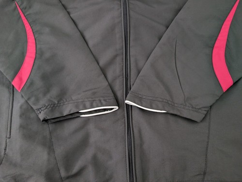 JOOLA Track Jacket Men's S Black Full Zip Mesh Lined Long Sleeve Active Outdoor - Picture 7 of 15