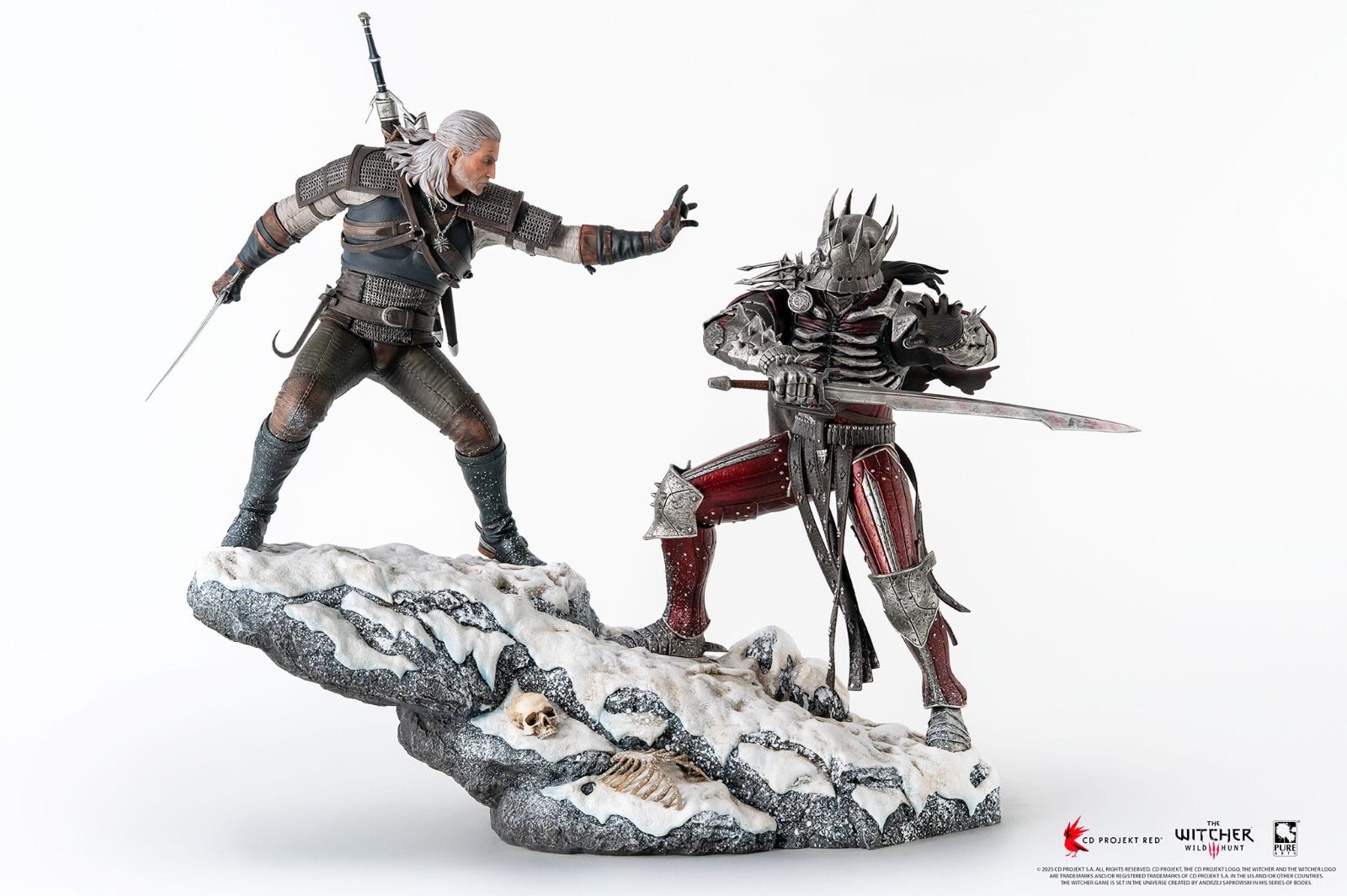 PREORDER The Witcher 3 Wild Hunt Statue 1/6 Diorama Geralt vs Eredin 50 cm