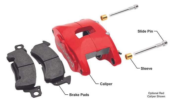 Wilwood 140-11293-R D52 Rear Caliper Kit - Image 3 of 4