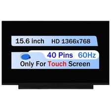 15.6" HD For Lenovo IdeaPad 3-15IIL05 3-15IML05 3-15ITL05 LCD Touch Screen 40Pin