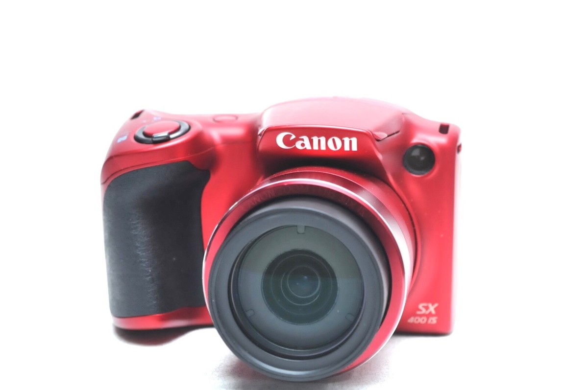 Canon PowerShot SX400 IS 16MP Digital Camera Red | eBay