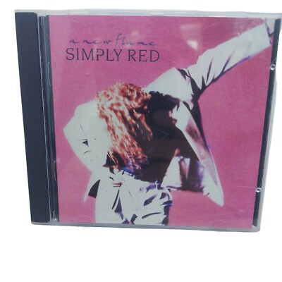 #ad Simply Red A New Flame Music CD Eastwest Record 1989 $17.12