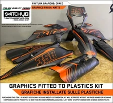Plastics + Graphics KTM 2020 2021 2022 2023 EXC Exc-F Compatible Decal Sticker