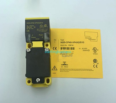 1PC FOR TURCK Inductive Proximity Switch Sensor NI35-CP40-VP4X2/S10 New