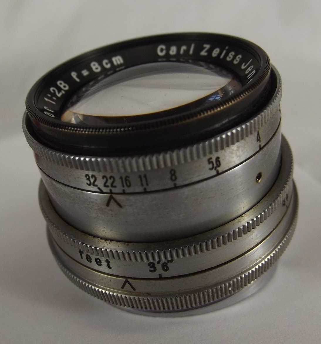 CARL ZEISS Jena TESSAR 80mm f/2.8 8cm Lens screw on OMAG CARL ZEISS Jena TESSAR 80mm f/2.8 8cm Lens screw on OMAG