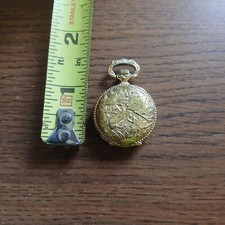 Vintage Caravelle/Bulova Non-Working Ladies Pocket Watch