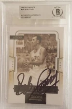 2009/10 Panini Classics BOB COUSY AUTO Signed Autographed Card #/999 Beckett Aut