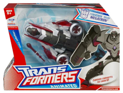 Transformers Animated Cybertron Megatron Factory Sealed New Voyager Class