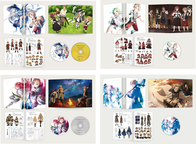 Mushoku Tensei Vol.1 2 3 4 First Limited Edition Blu-ray +
