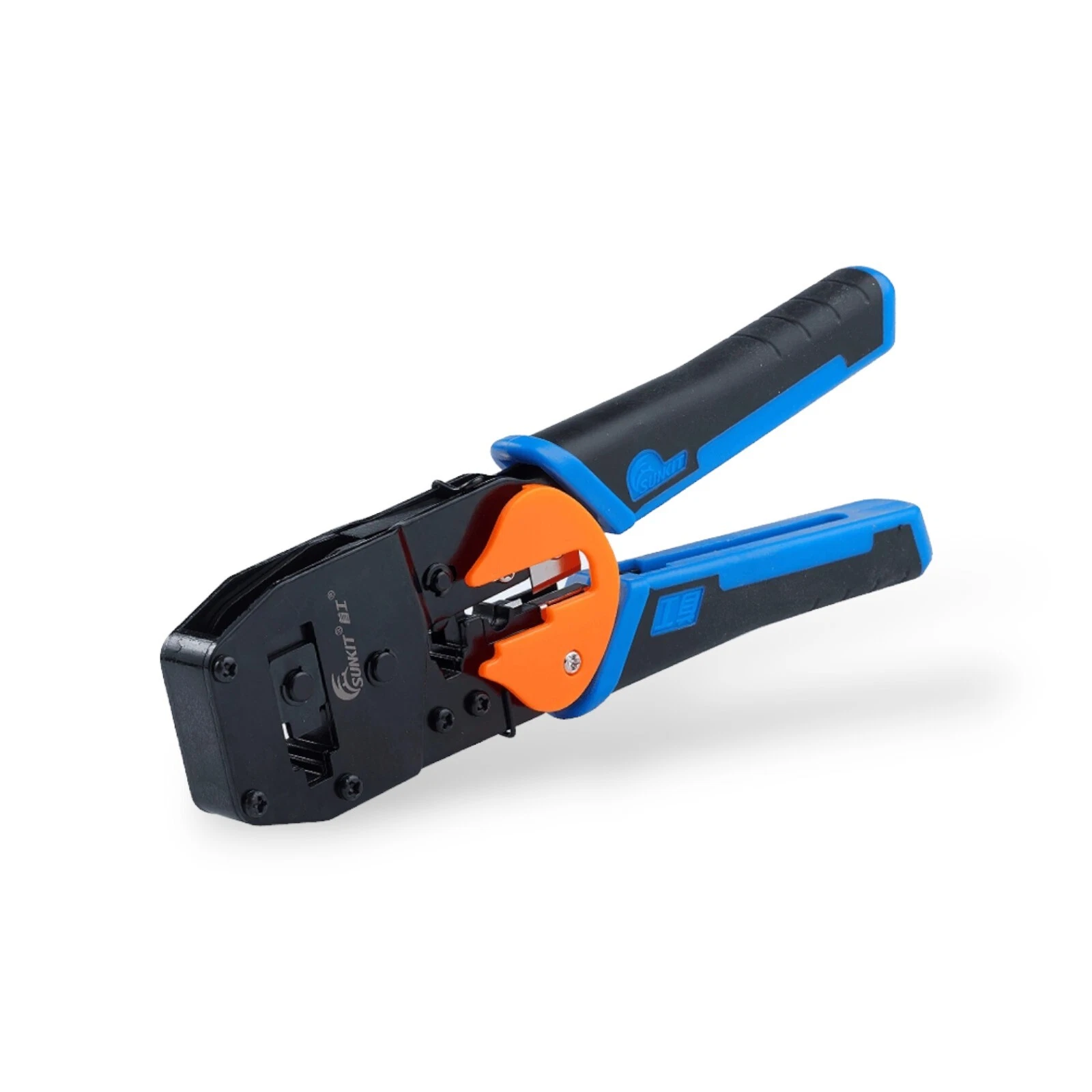 Profi Crimpzange SK-868E Crimping Tool für  Netzwerkstecker,