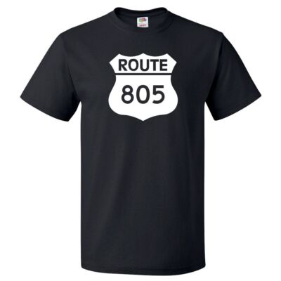 Route 805 Sign Shirt Highway 805 Sign T Shirt