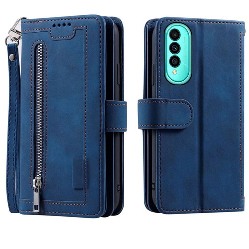 Wiko T50 Wallet Case,Leather Zipper Magnetic Flip Card Phone Case For Wiko T50 - Picture 17 of 26
