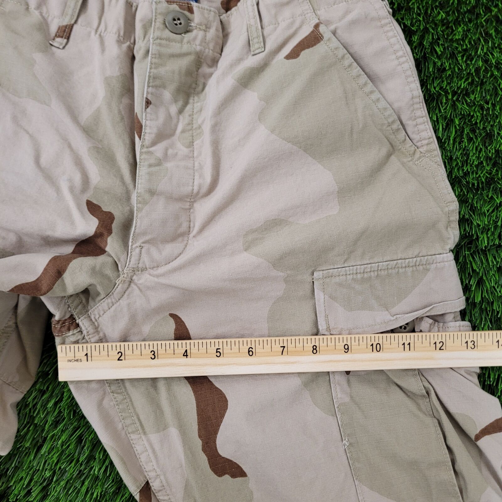 BDU Trouser Desert Camo Cargo Pants Small 28x30 T… - image 10