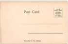 ANTIQUE VALENTINE Postcard, ANGEL HOLDING HEARTS, GERMAN, 1907 — photo 2
