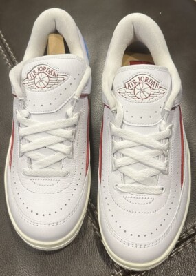 Jordan 2 Retro Low NC to Chi サイズUS W12 Nike WMNS AIR JORDAN 2 RETRO LOW UNC TO CHICAGO WHITE RED