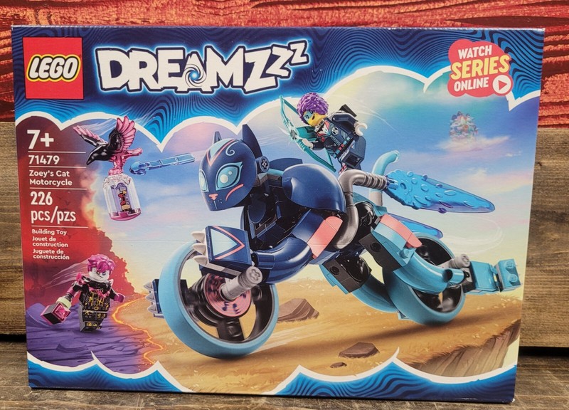 Lego Dreamzzz 71479 Zoey's Cat Motorcycle (SHELF WEAR) (NEW)