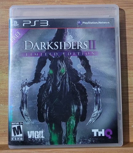 Darksiders II Limited Edition Sony PlayStation 3 PS3 (2012) With Manual
