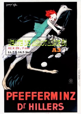 Dr Hillers Peffermint Pellet - Peppermints 1927 J by Ylen Laminated Poster