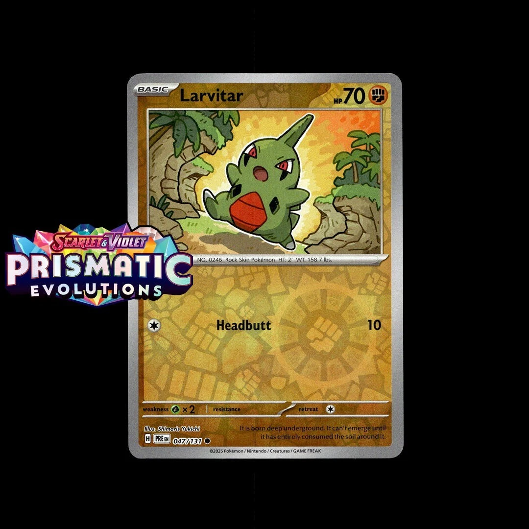 Larvitar Pokmon TCG Cards for sale | eBay