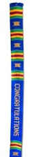 Traditional Kente Handwoven Sash Blue Celebrations Edition 