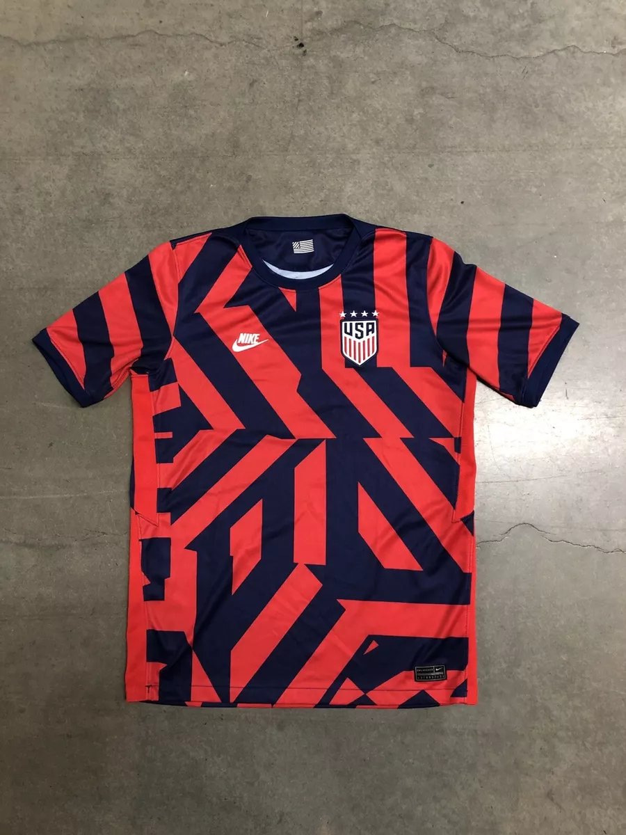 2021/2022 USWNT Nike Soccer Away Dazzle Pattern Kit Jersey Youth XL / Adult  XS