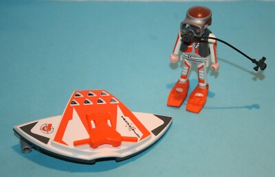 Playmobil Ersatzteile zu 70004 Spy Team Underwater Wing Taucher