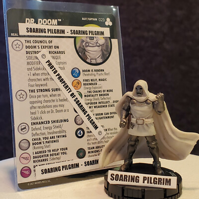 DR. DOOM - 023 UNCOMMON - Future Foundation Heroclix Set #23 | eBay