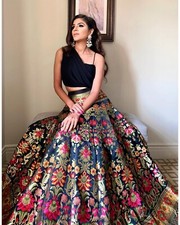 Bollywood Designer Lehenga Choli Indian Ethnic Bridal Wedding Party Lengha
