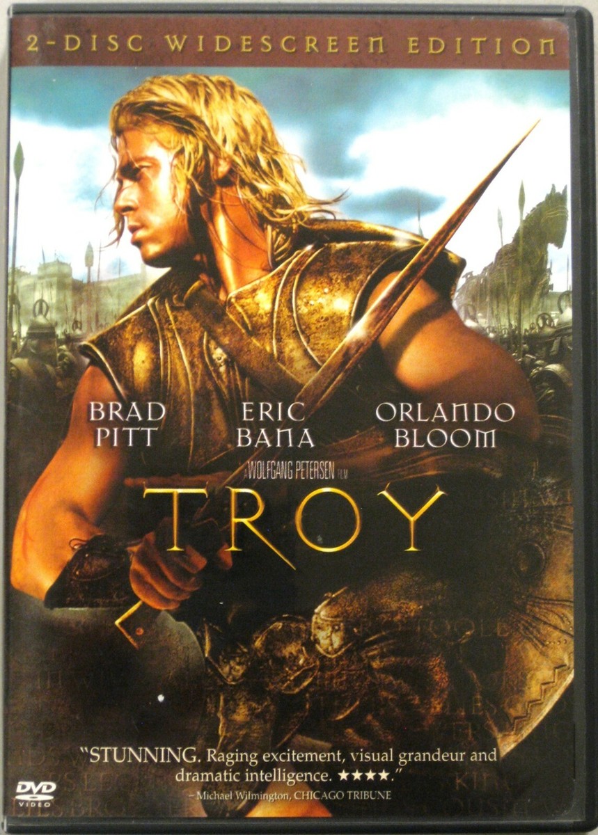 o'o'o TROY Brad Pitt Disc Set Includes Insert