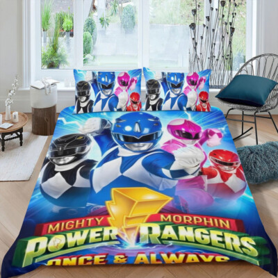 Bedding Sets for Mighty Morphin Power Rangers: Once & Always Comforter Sets Kids