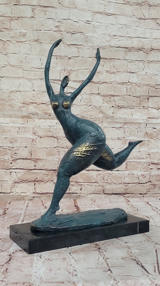 MILO ABSTRACT NUDE WOMAN BRONZE SCULPTURE FIGURE FIGURINE MODERN