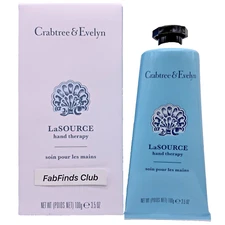 Crabtree & Evelyn La Source Hand Therapy Cream Full Size 3.5oz/100g Sealed