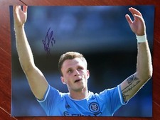 New York City FC Frederic Brillant Autographed Signed 11x14 Photo COA #1