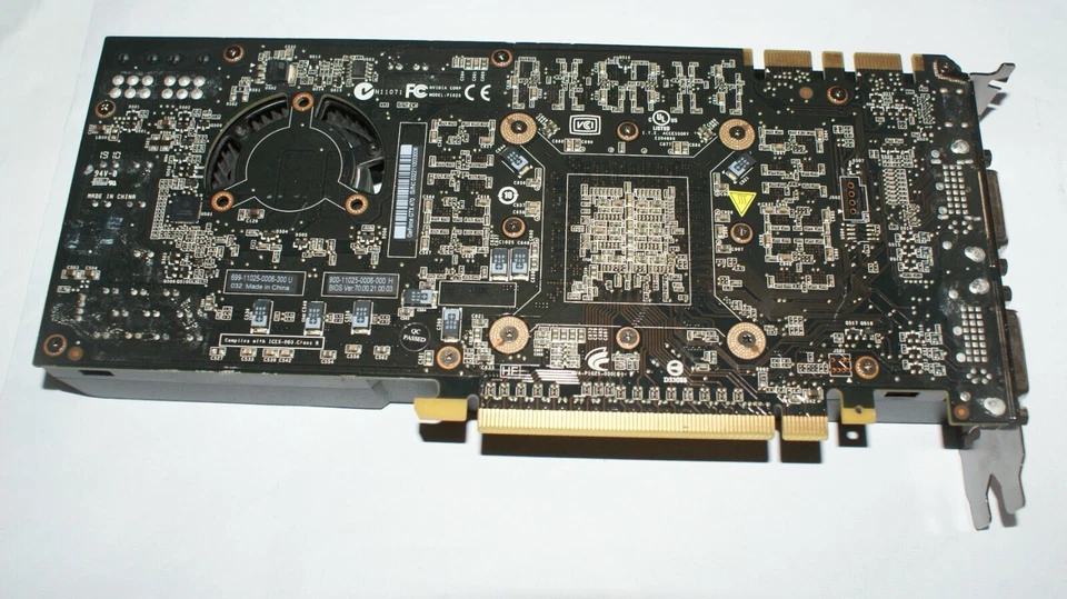 Nvidia GeForce GTX 470 1280MB GDDR5 Dual DVI/Mini-HDMI PCIE Graphics Card Apart4 - Image 2 of 4