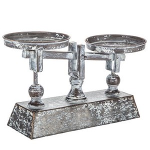 Decorative Antique Distressed Balance Scale Hi Gage Home Urban