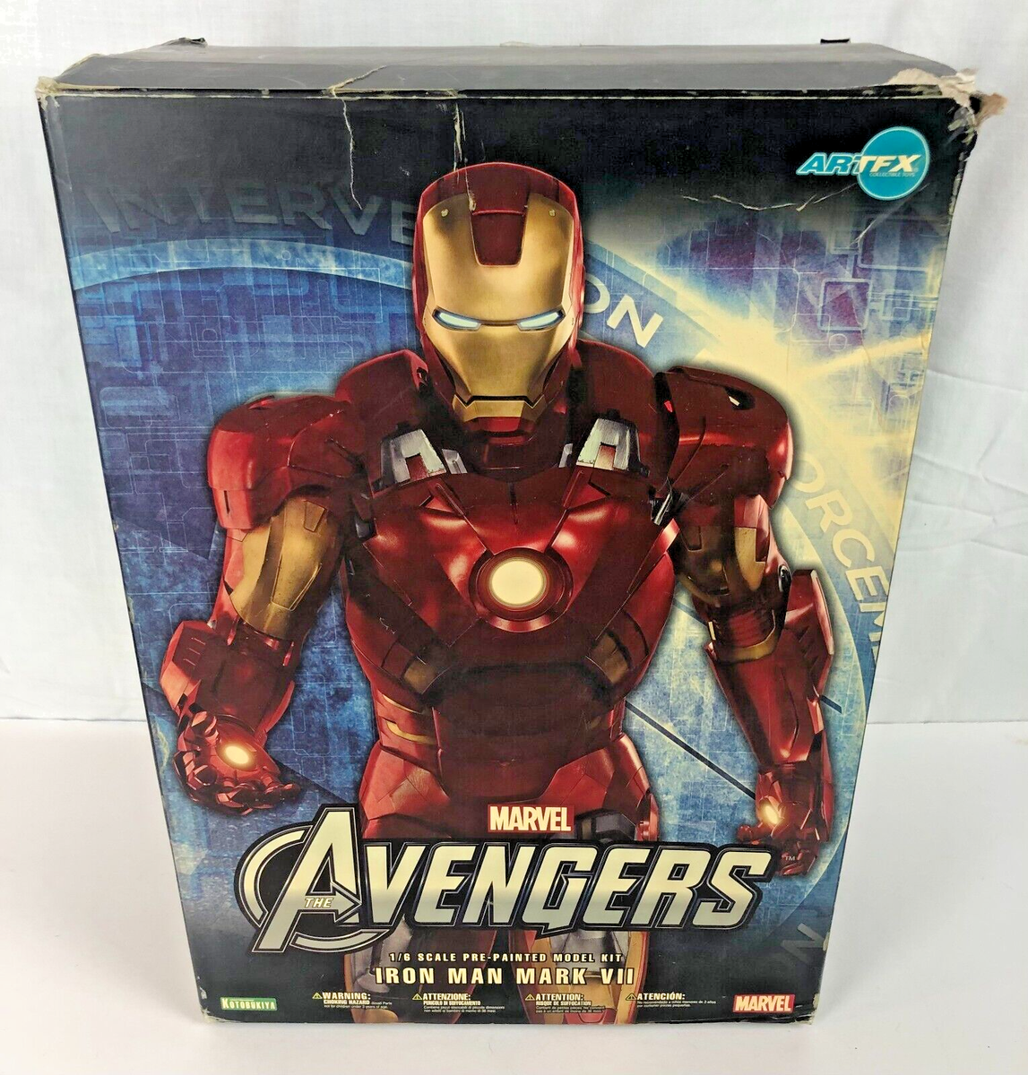 Kotobukiya Marvel Avengers Iron Man Mark 7 VII 1/6 ARTFX Statue IN 