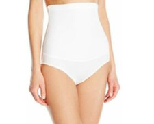 Maidenform Flexees Women's Shapewear Hi-waist Brief White Size S 4816